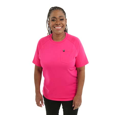 Magenta Pocket Tee