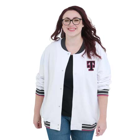 Waffled Varsity Jacket