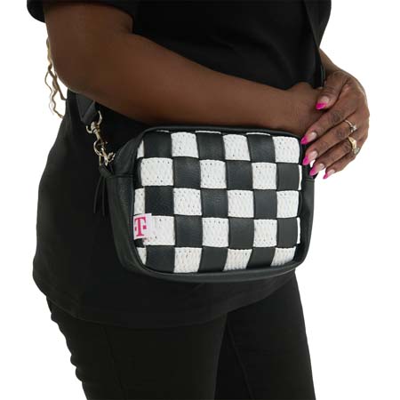 Checkered Crossbody Bag